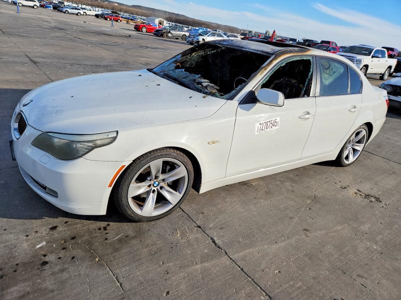BMW 528 2008 with VIN WBANU53548CT17592 - Photo from auction