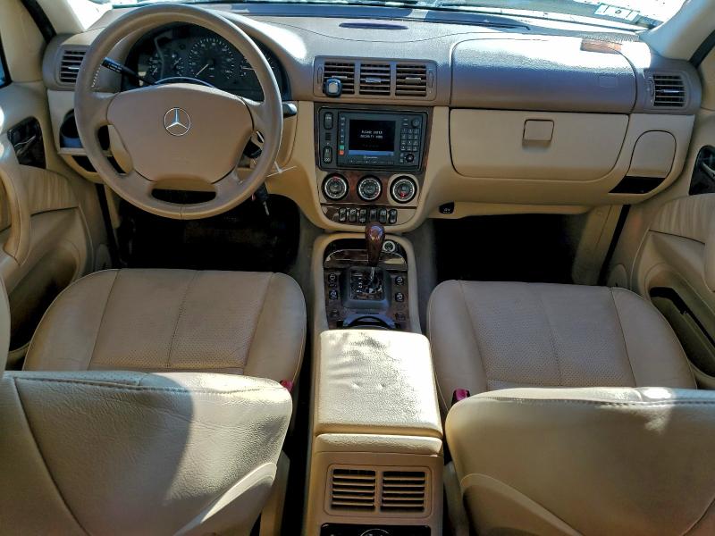 Photo 8 from auction – 2002 MERCEDES-BENZ ML 500 with VIN 4JGAB75E12A363430