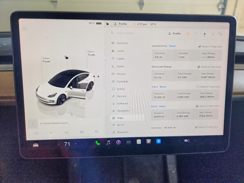 Photo 9 from auction – 2022 TESLA MODEL 3 with VIN 5YJ3E1EA5NF371296