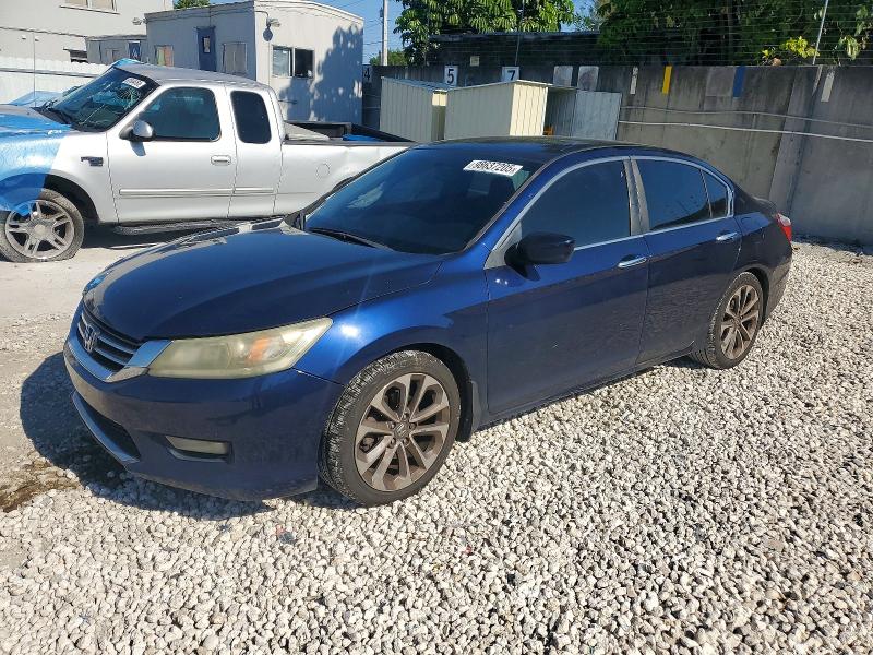 HONDA ACCORD 2014 with VIN 1HGCR2F56EA165748 - Photo from auction