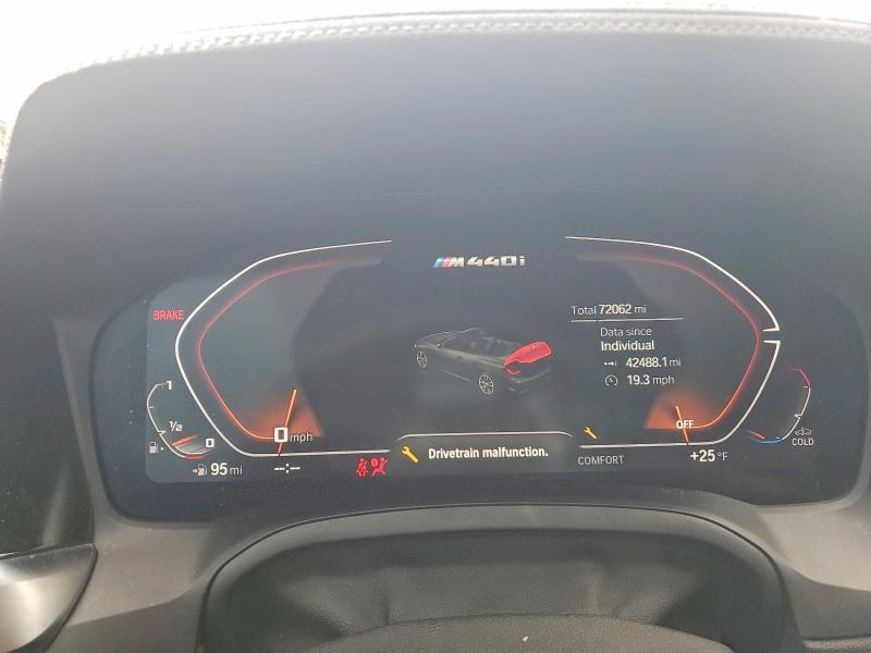 Photo 9 from auction – 2021 BMW M440I with VIN WBA53AT0XMCG85529