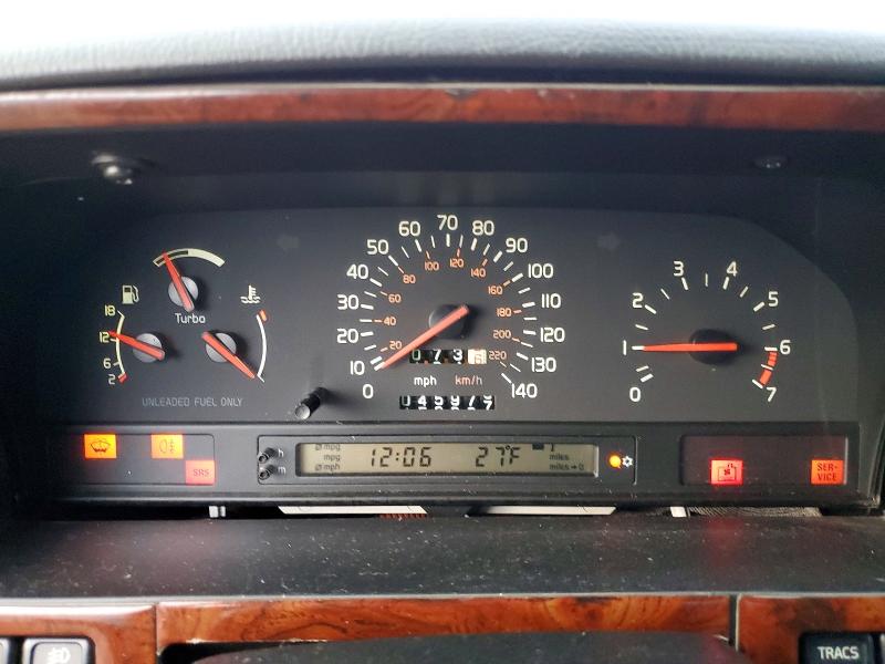 Photo 9 from auction – 1996 VOLVO 850 with VIN YV1LS5722T3292758