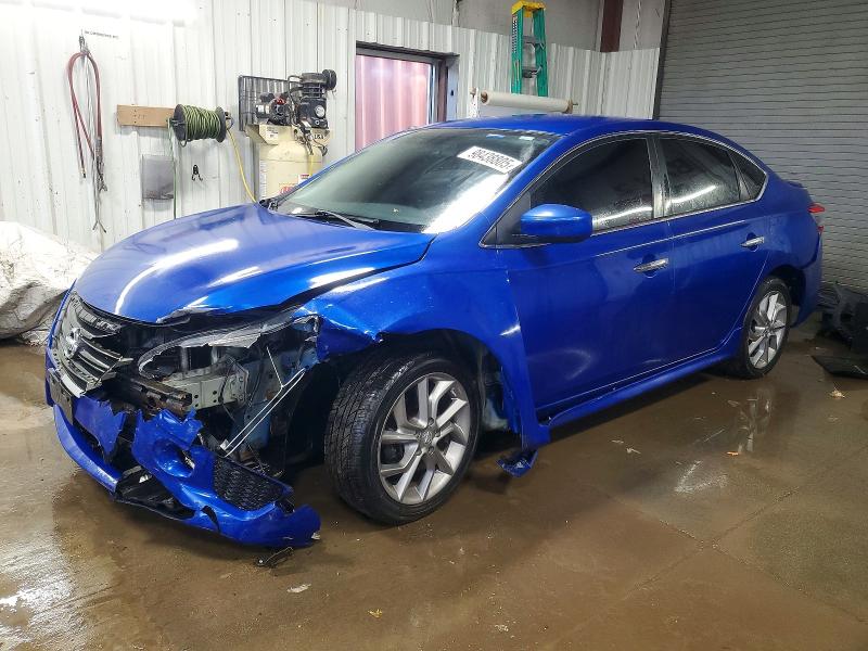NISSAN SENTRA S 2013 with VIN 3N1AB7AP5DL629557 - Photo from auction