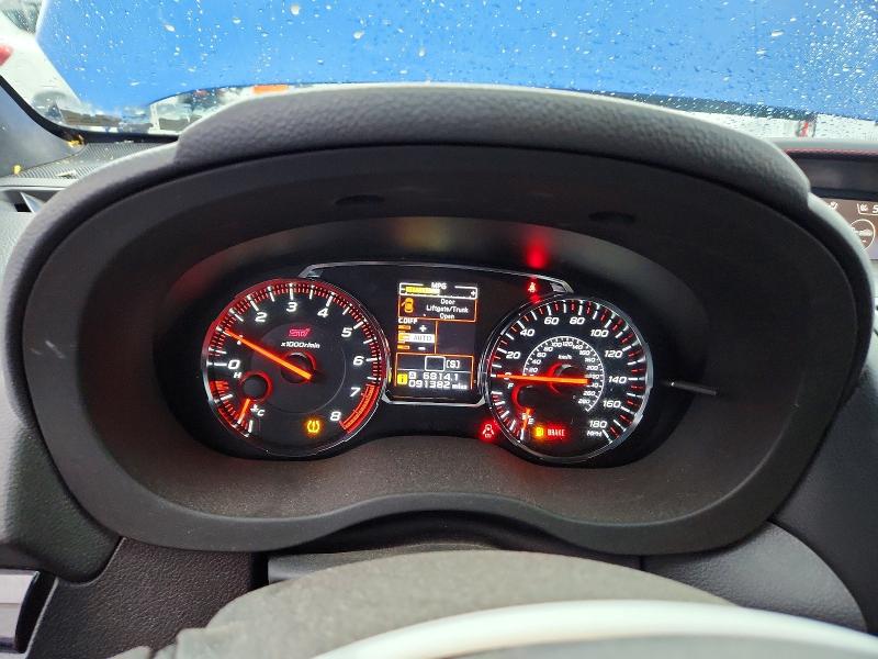Photo 9 from auction – 2019 SUBARU WRX STI with VIN JF1VA2R69K9807370