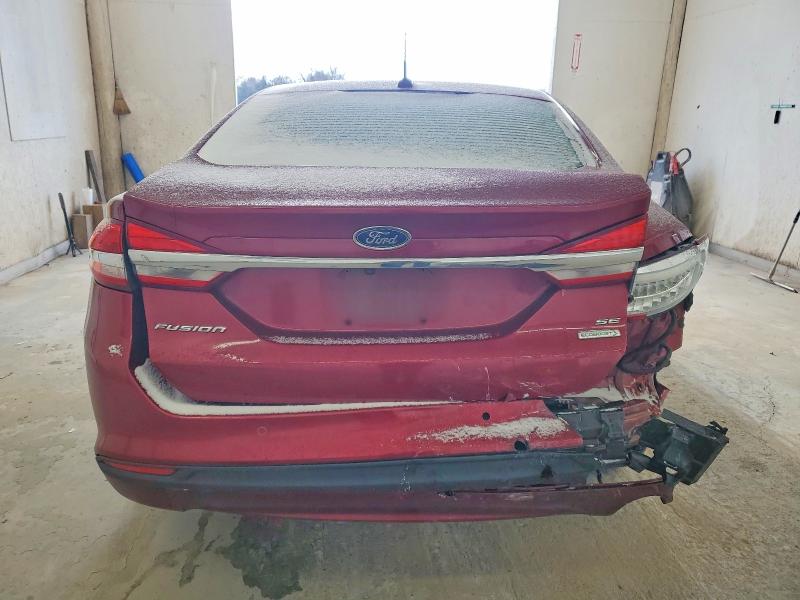 Photo 6 from auction – 2017 FORD FUSION SE with VIN 3FA6P0HD6HR195729