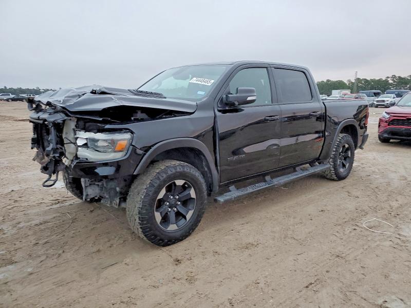 RAM 1500 REBEL 2019 with VIN 1C6SRFLT0KN737381 - Photo from auction