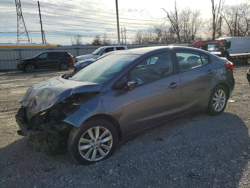 KIA FORTE LX 2016 with VIN KNAFX4A67G5609175 - Photo from auction