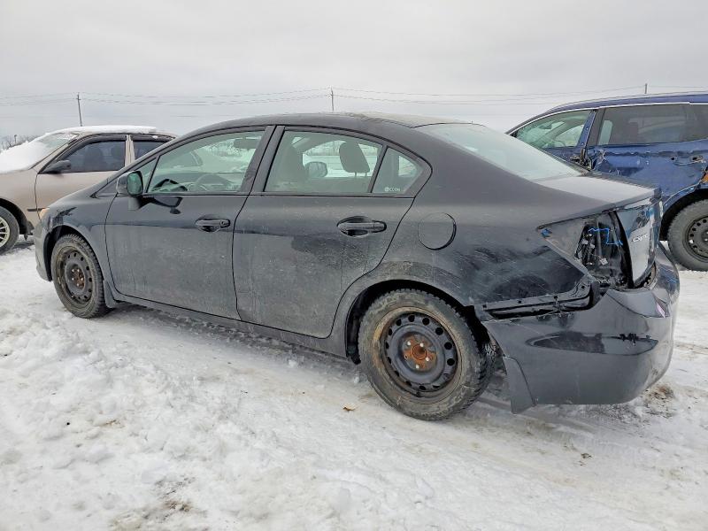 Photo 2 from auction – 2012 HONDA CIVIC LX with VIN 2HGFB2F50CH109465