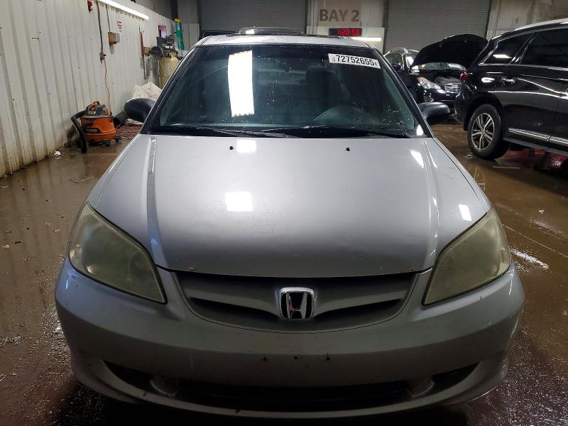 Photo 5 from auction – 2005 HONDA CIVIC EX with VIN 2HGES26795H592129