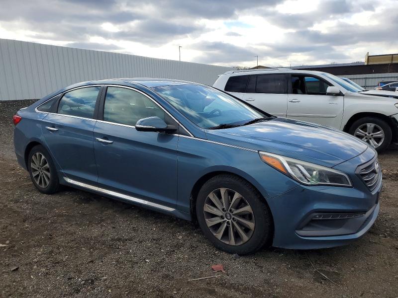 Photo 4 from auction – 2015 HYUNDAI SONATA with VIN 5NPE34AF6FH110201
