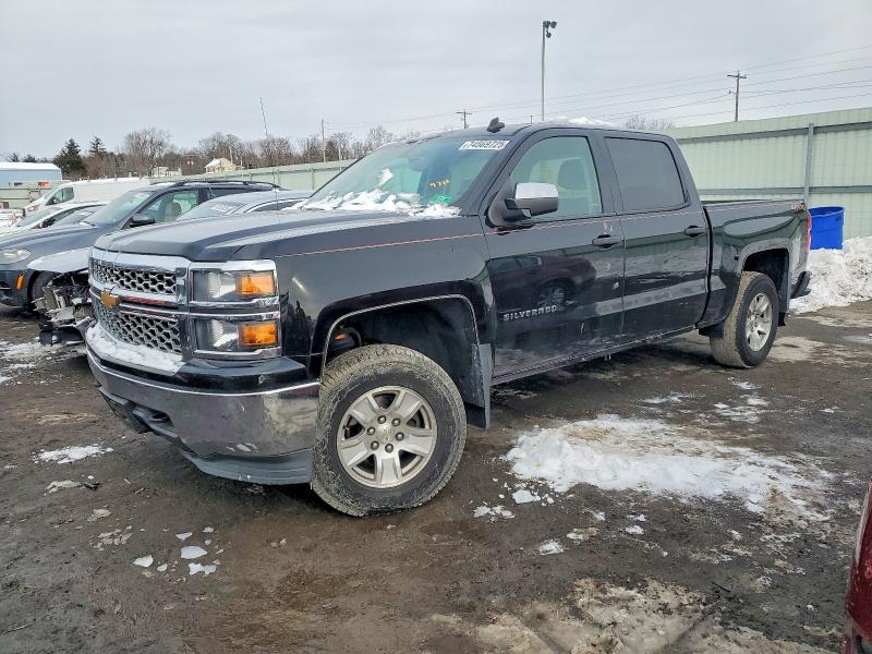 CHEVROLET SILVERADO 2014 with VIN 3GCUKREH5EG291001 - Photo from auction