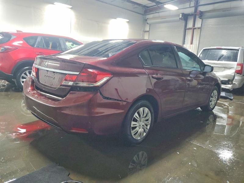 Photo 3 from auction – 2015 HONDA CIVIC LX with VIN 19XFB2F51FE095977