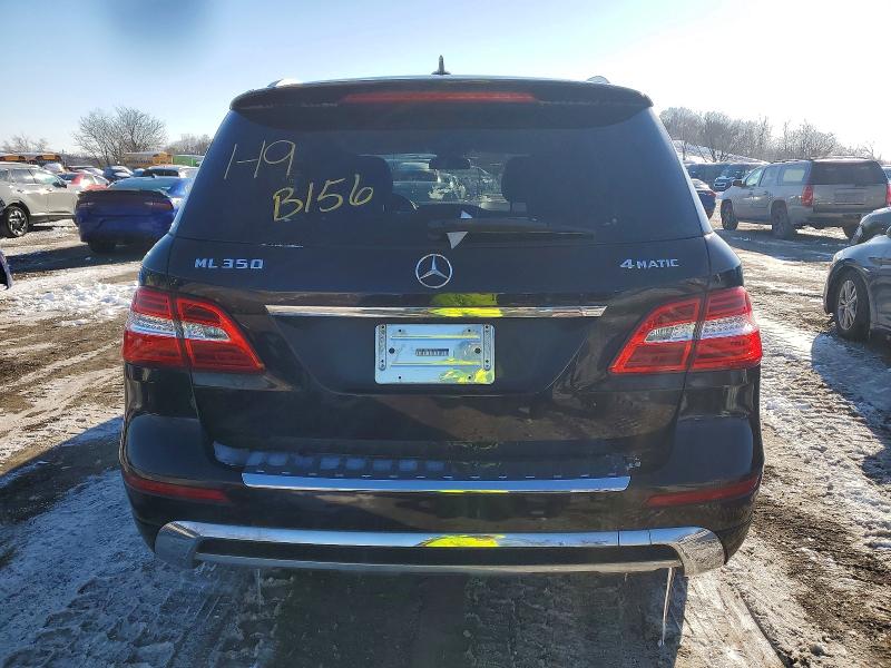 Photo 6 from auction – 2014 MERCEDES-BENZ ML with VIN 4JGDA5HBXEA363632