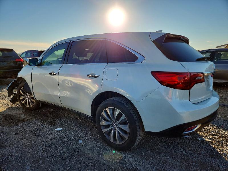 Photo 2 from auction – 2014 ACURA MDX TECHNO with VIN 5FRYD3H4XEB007738