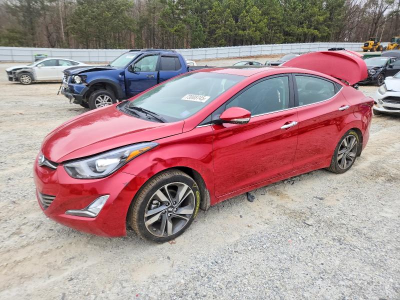 HYUNDAI ELANTRA 2016 with VIN KMHDH4AE9GU535919 - Photo from auction