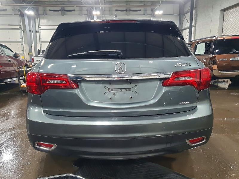 Photo 6 from auction – 2015 ACURA MDX TECHNO with VIN 5FRYD4H40FB021848