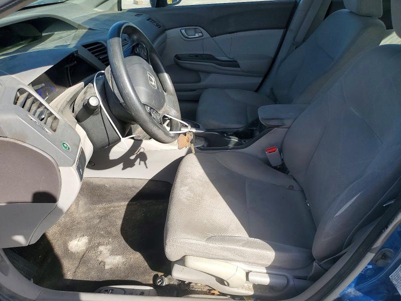 Photo 7 from auction – 2012 HONDA CIVIC LX with VIN 2HGFB2F55CH575960