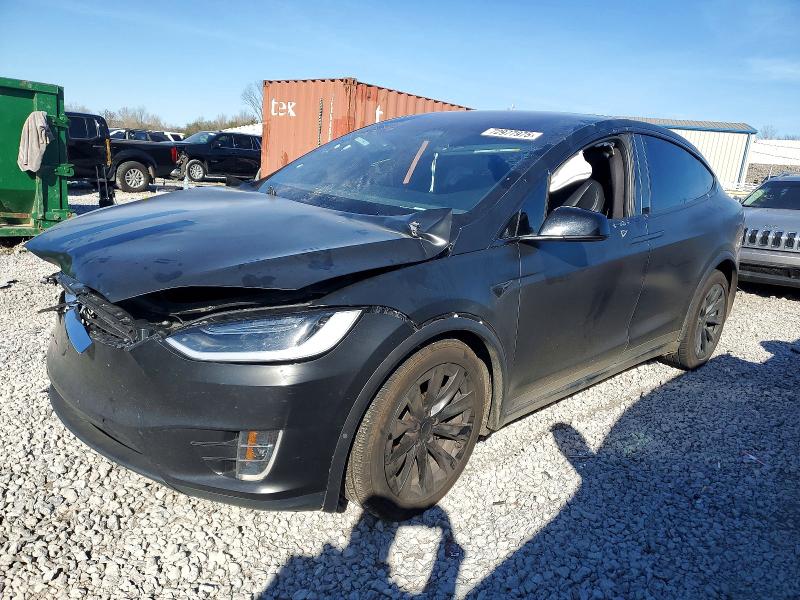 TESLA MODEL X 2020 with VIN 5YJXCAE22LF263571 - Photo from auction