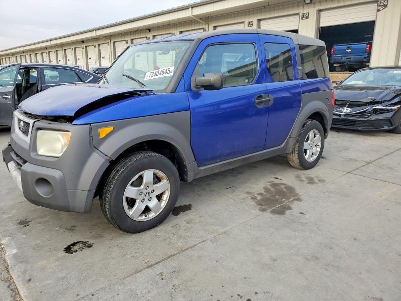 HONDA ELEMENT EX 2004 with VIN 5J6YH18544L013396 - Photo from auction