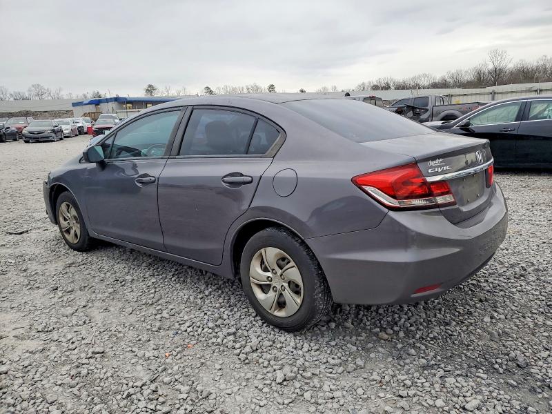 Photo 2 from auction – 2015 HONDA CIVIC LX with VIN 19XFB2F56FE090578