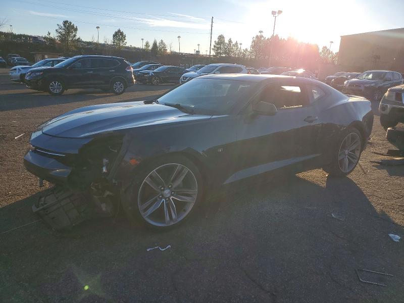 CHEVROLET CAMARO 2018 with VIN 1G1FB1RS9J0159754 - Photo from auction