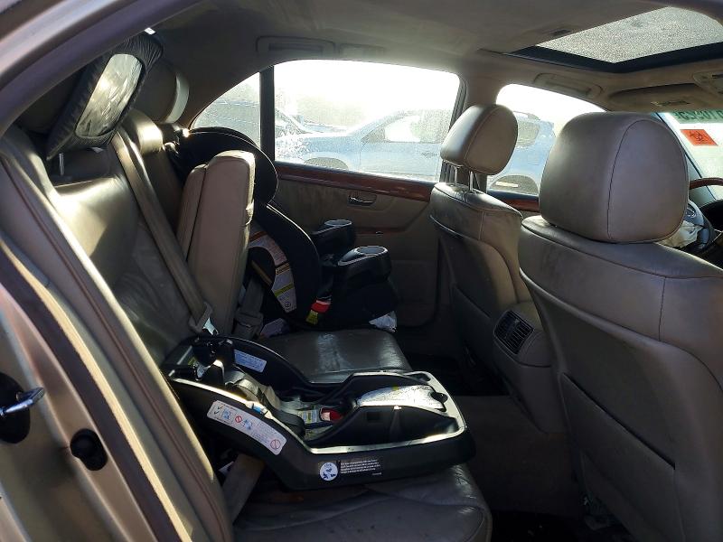 Photo 10 from auction – 2001 LEXUS LS with VIN JTHBN30F710024960