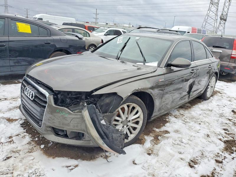 AUDI A6 PREMIUM 2013 with VIN WAUGGAFC4DN073525 - Photo from auction