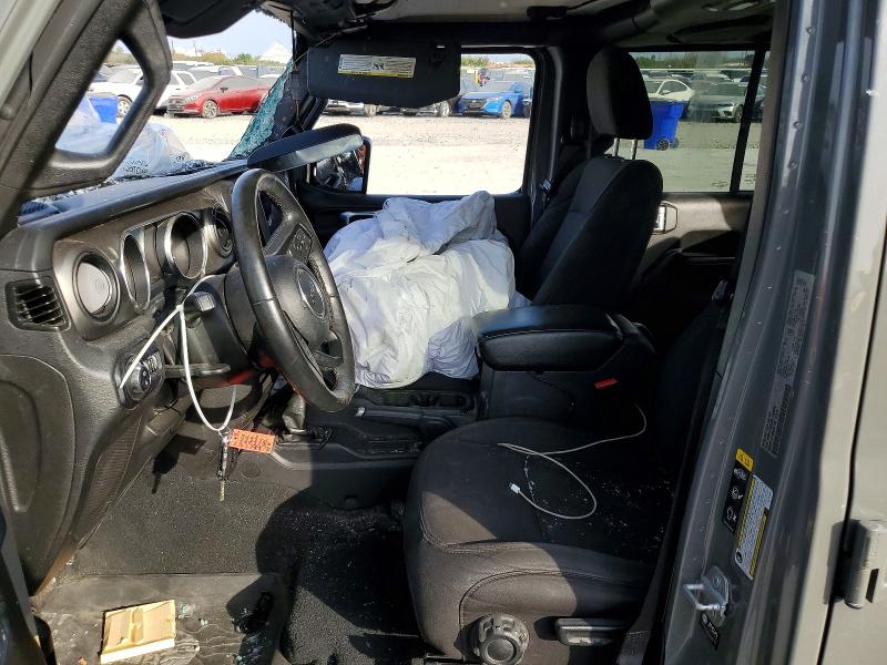 Photo 7 from auction – 2022 JEEP GLADIATOR with VIN 1C6HJTAG0NL161524