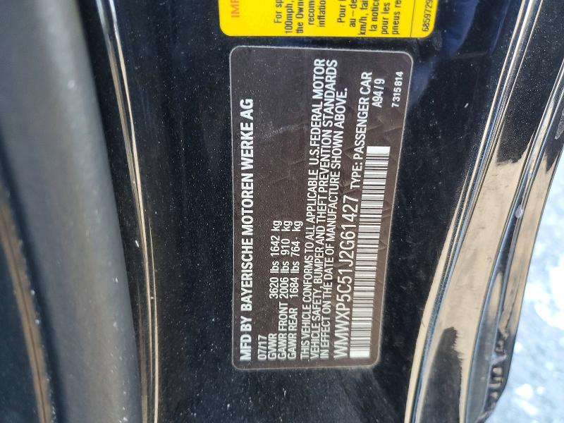 Photo 14 from auction – 2018 MINI COOPER with VIN WMWXP5C51J2G61427