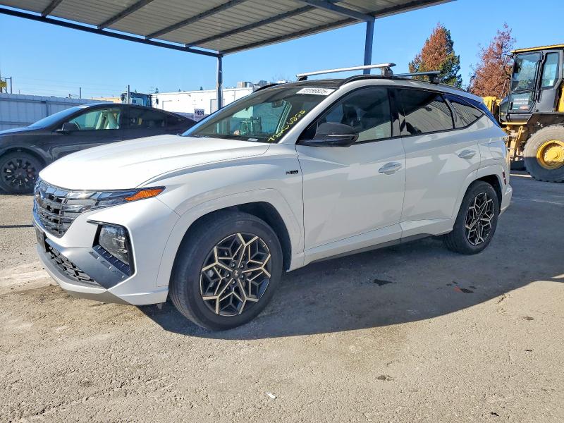 HYUNDAI TUCSON 2023 with VIN KM8JF3AE9PU183248 - Photo from auction