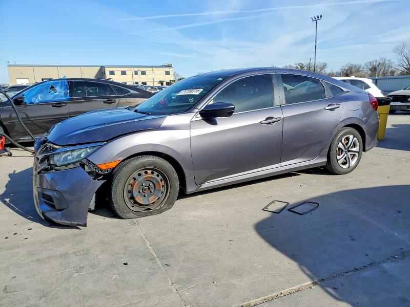 HONDA CIVIC LX 2016 with VIN 19XFC2F57GE000482 - Photo from auction