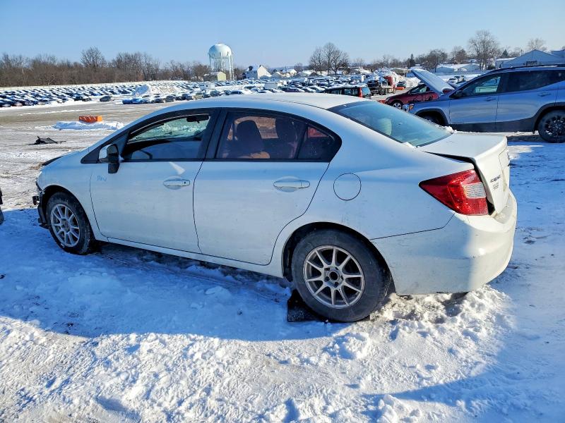 Photo 2 from auction – 2012 HONDA CIVIC LX with VIN 19XFB2F54CE328861