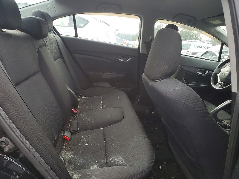 Photo 10 from auction – 2015 HONDA CIVIC LX with VIN 19XFB2F59FE117689