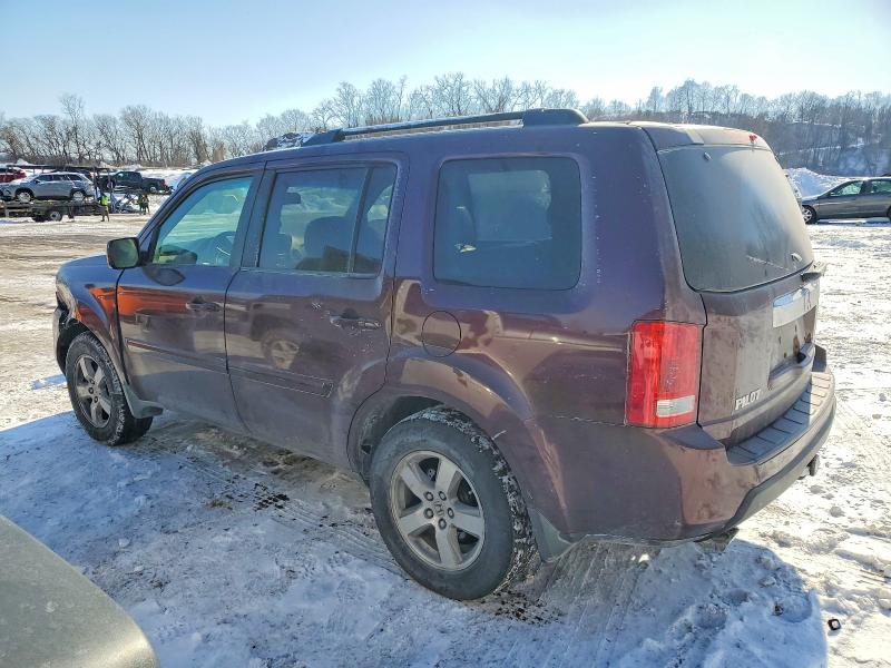 Photo 2 from auction – 2009 HONDA PILOT EXL with VIN 5FNYF48629B007273