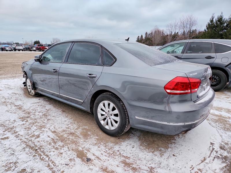 Photo 2 from auction – 2013 VOLKSWAGEN PASSAT S with VIN 1VWAN7A38DC080978