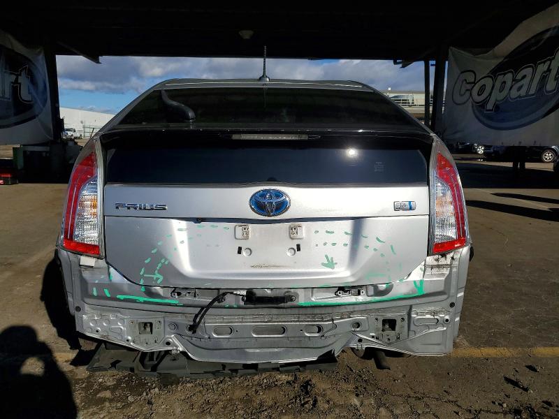 Photo 6 from auction – 2012 TOYOTA PRIUS with VIN JTDKN3DU0C5522594