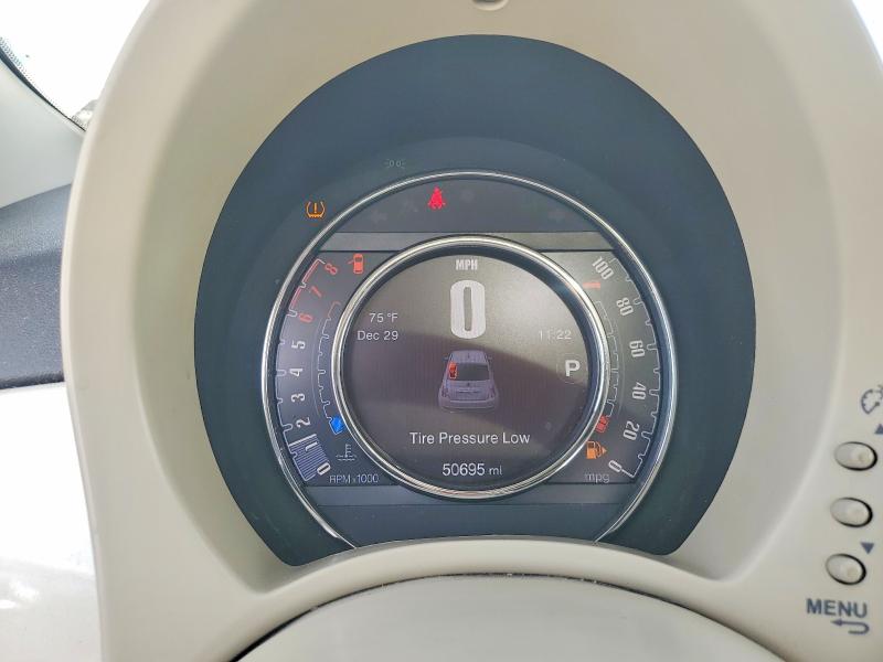 Photo 9 from auction – 2017 FIAT 500 LOUNGE with VIN 3C3CFFCR8HT700456