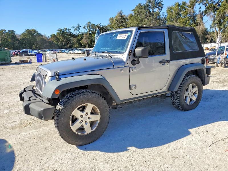 JEEP WRANGLER S 2013 with VIN 1C4AJWAG3DL659307 - Photo from auction