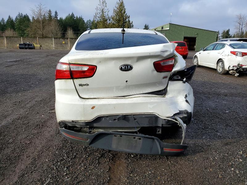 Photo 6 from auction – 2014 KIA RIO LX with VIN KNADM4A34E6408038