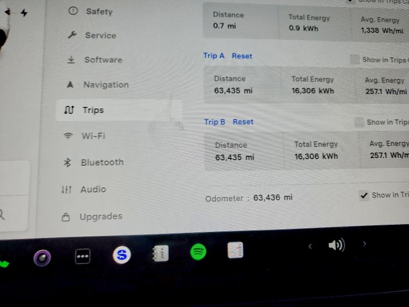 Photo 9 from auction – 2022 TESLA MODEL Y with VIN 7SAYGDEE8NF308376
