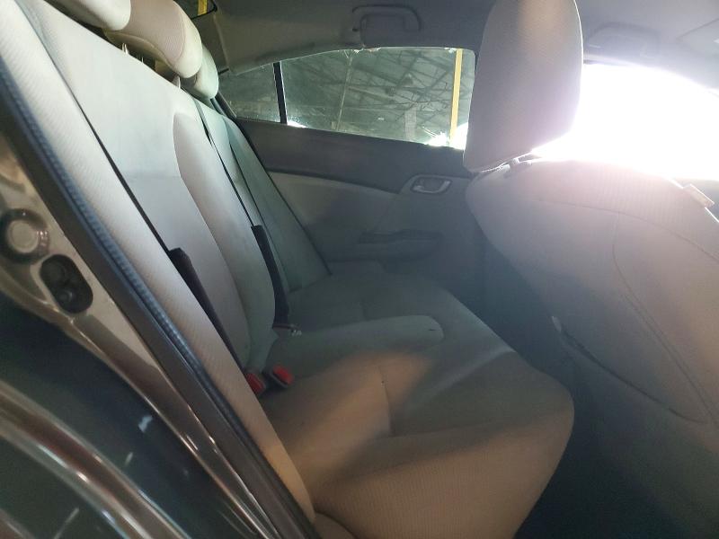 Photo 10 from auction – 2012 HONDA CIVIC with VIN 19XFB2F50CE387051