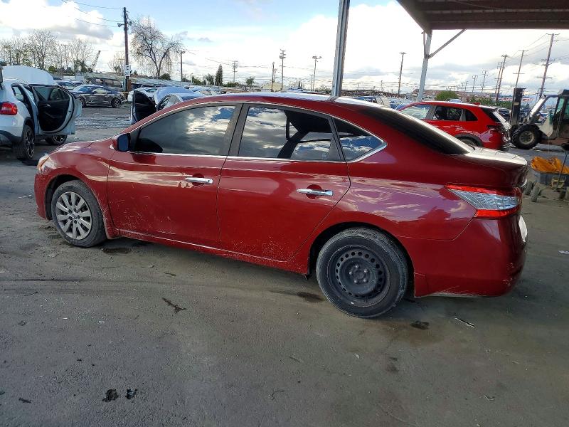 Photo 2 from auction – 2014 NISSAN SENTRA S with VIN 3N1AB7AP1EY260992