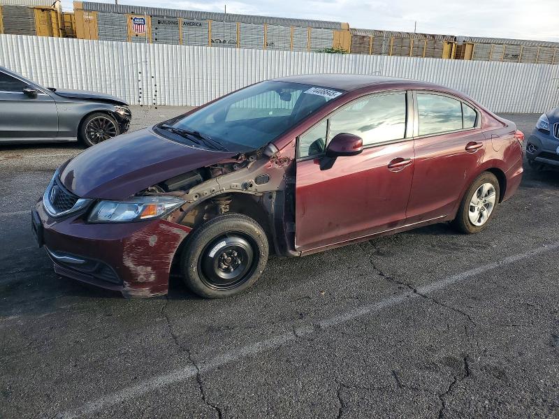 HONDA CIVIC 2013 with VIN 19XFB2F5XDE242245 - Photo from auction