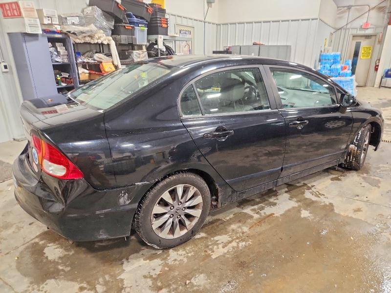 Photo 3 from auction – 2009 HONDA CIVIC EXL with VIN 19XFA16959E012474