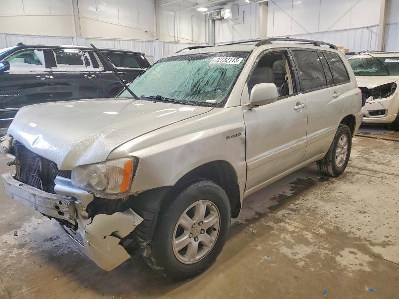 TOYOTA HIGHLANDER 2003 с VIN JTEHF21A830145808 - Фото с аукциона