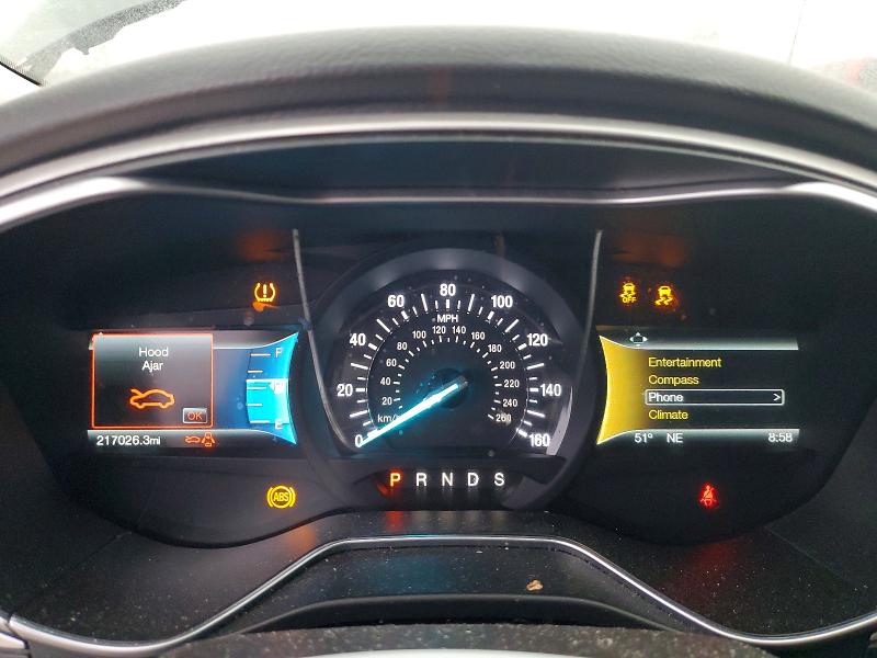Photo 9 from auction – 2016 FORD FUSION SE with VIN 3FA6P0H79GR243538