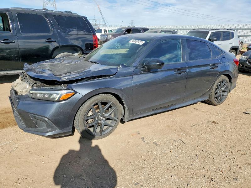 HONDA CIVIC 2022 with VIN 2HGFE2F52NH543252 - Photo from auction