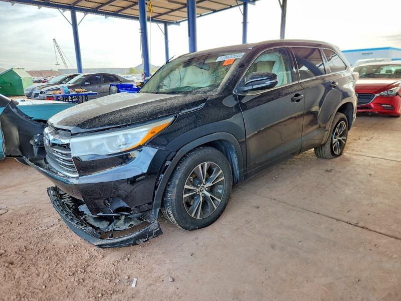 TOYOTA HIGHLANDER 2016 with VIN 5TDKKRFHXGS502008 - Photo from auction