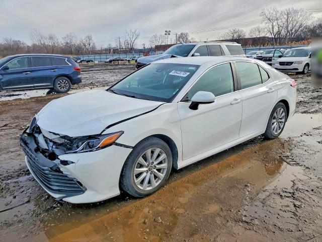 TOYOTA CAMRY LE 2020 with VIN 4T1C11AK4LU970443 - Photo from auction