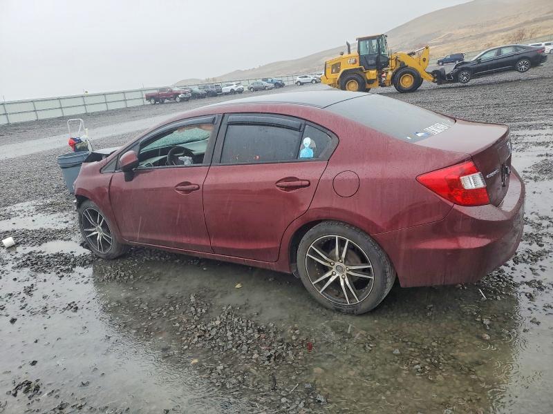 Photo 2 from auction – 2012 HONDA CIVIC LX with VIN 2HGFB2F52CH543550